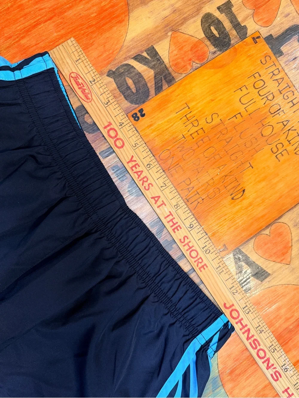 Nike Dri-Fit Tempo Polyester Lined Womens Running Shorts Black Teal Medium Light